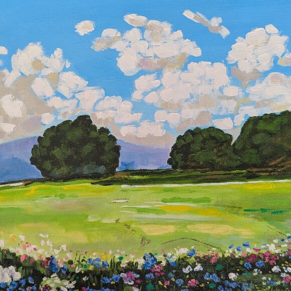 Original Painting Landscape Wall Art Decor - Picture 1 of 3